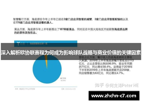 深入解析欧协联赛程为何成为影响球队战略与商业价值的关键因素 深入解析欧协联赛程为何成为影响球队战略与商业价值的关键因素