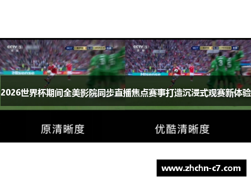 2026世界杯期间全美影院同步直播焦点赛事打造沉浸式观赛新体验